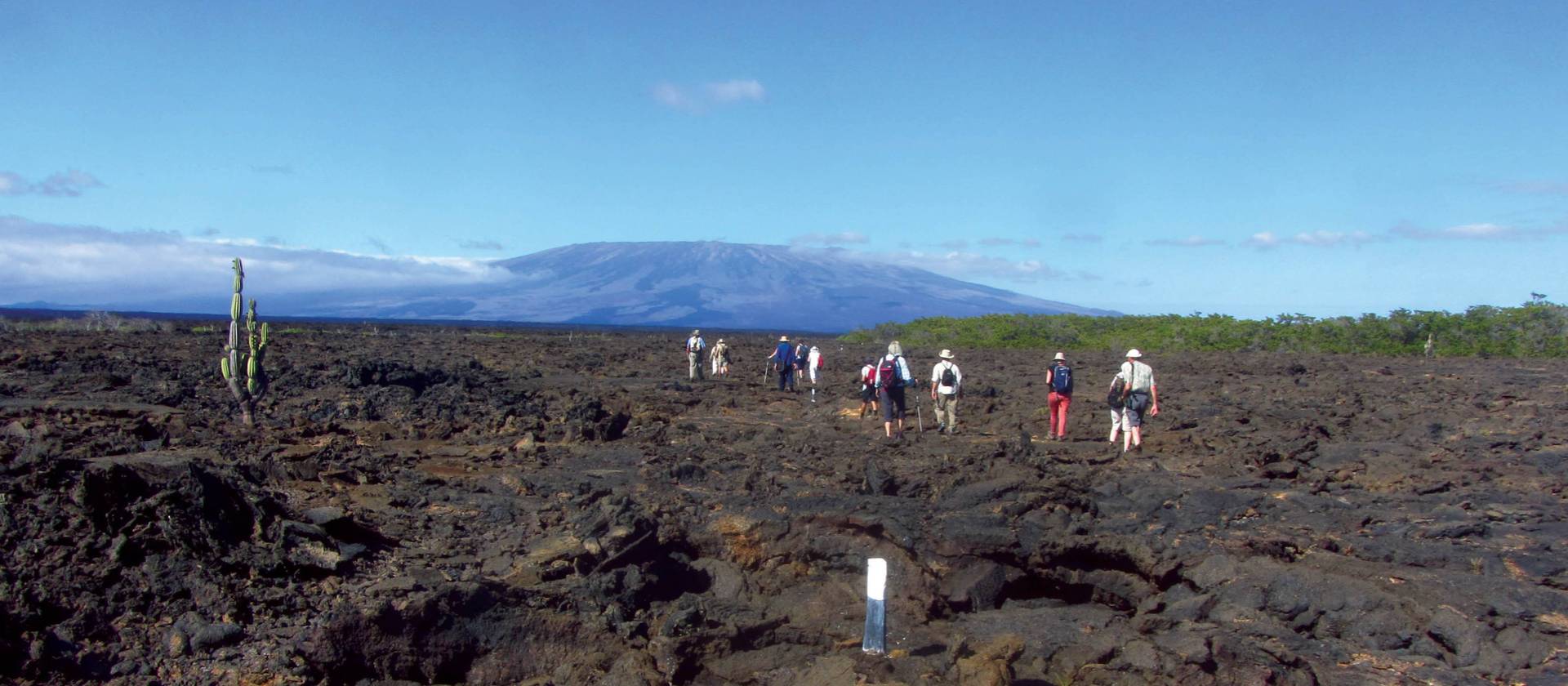 Enjoy walks across the rocky Galapagos Islands landscape | Marta Ticha