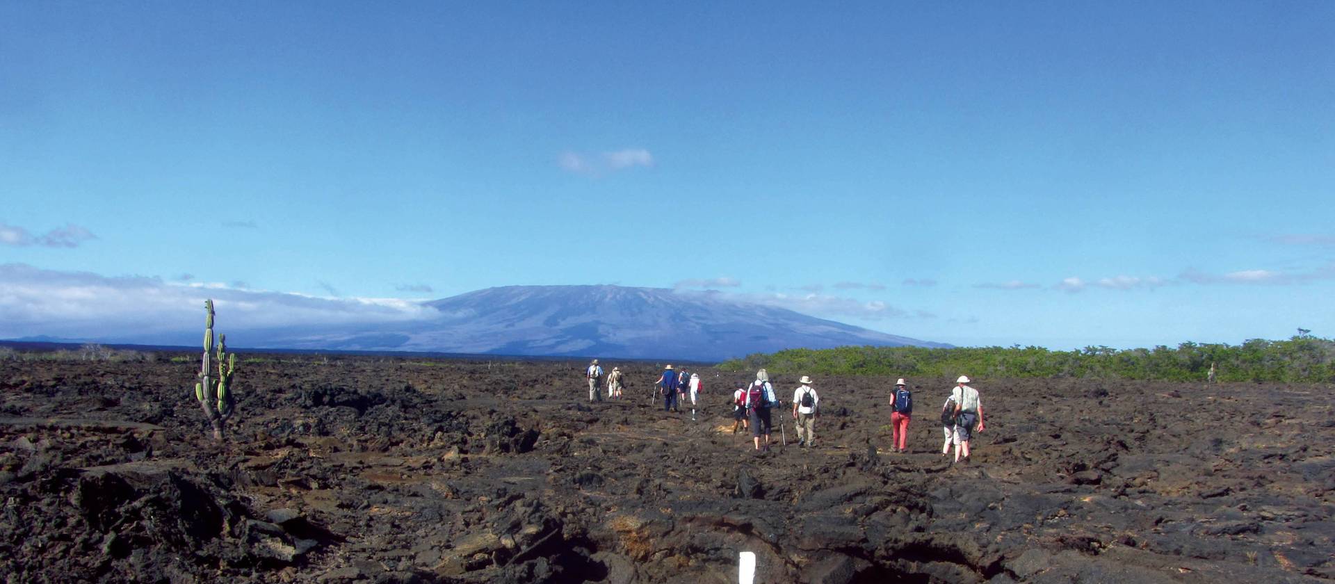 Enjoy walks across the rocky Galapagos Islands landscape | Marta Ticha