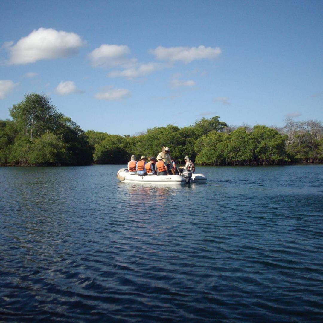 Zodiac cruising through the Galapagos Islands | Marta Ticha