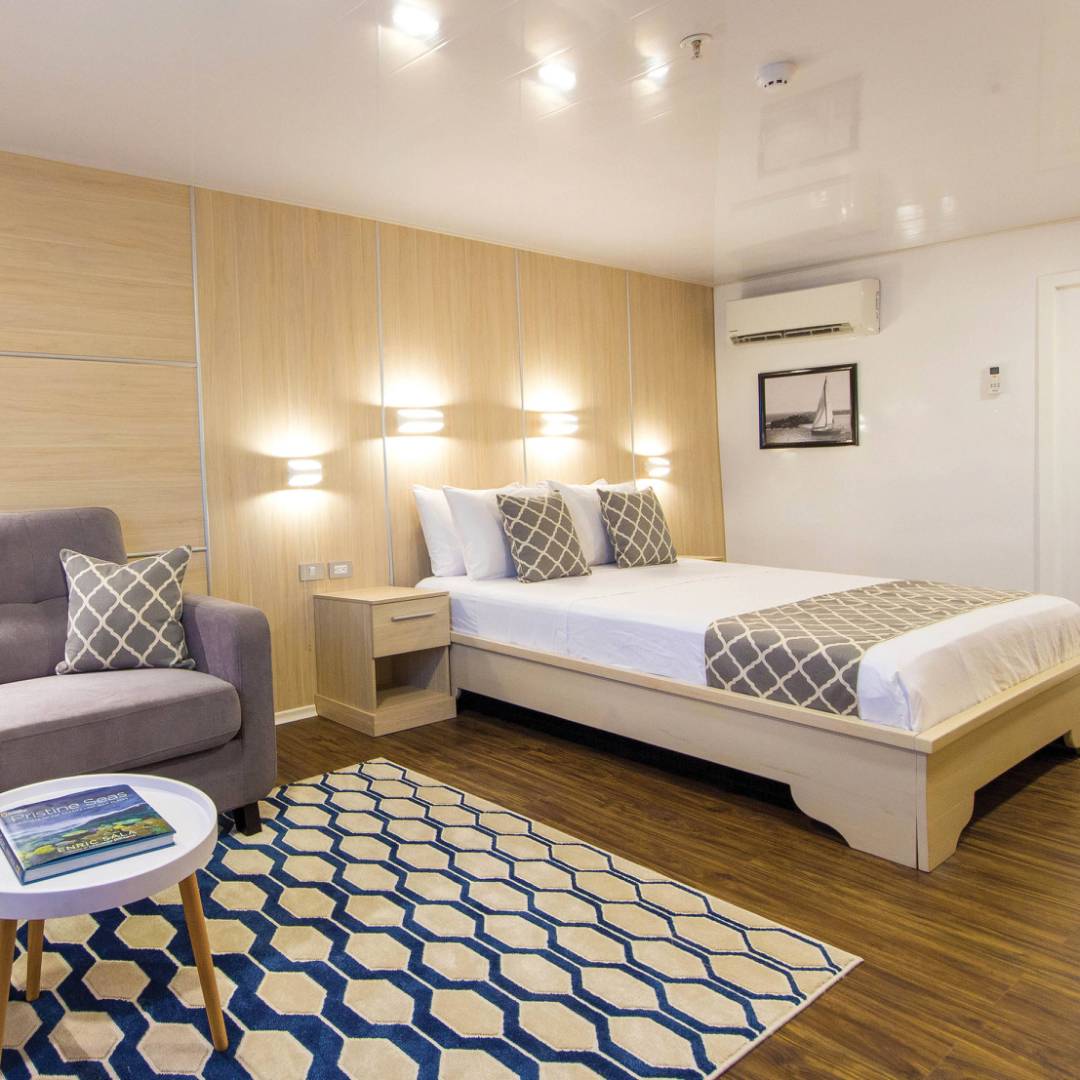 Suit on the upper deck of Solaris