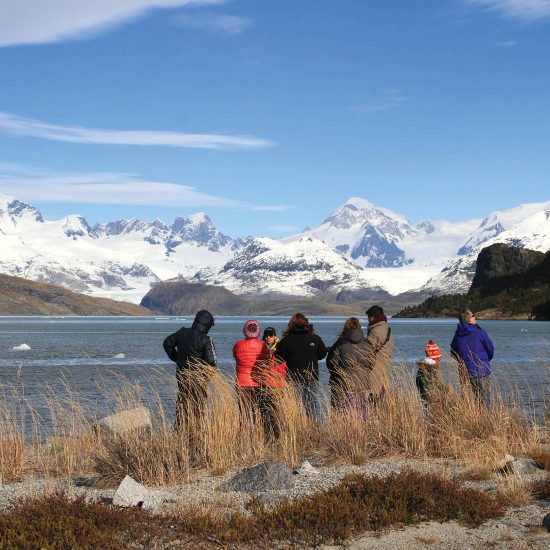 Exploring the beautiful Ainsworth Bay with Australis