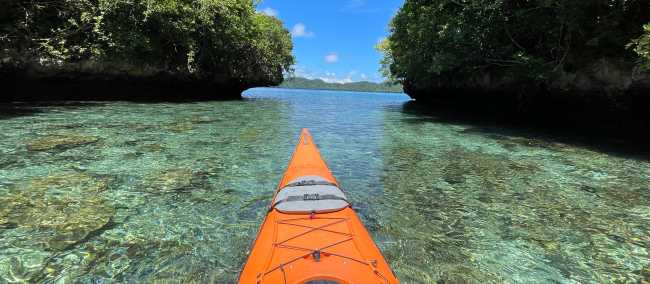 Access remote areas by kayak | Toby Story